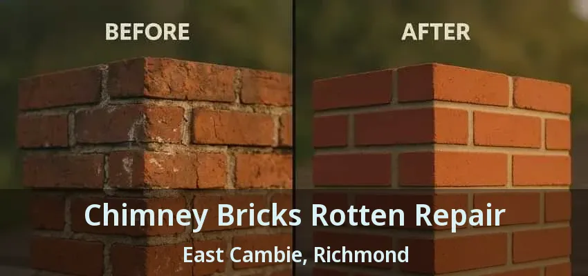 Chimney Bricks Rotten Repair East Cambie, Richmond - BC
