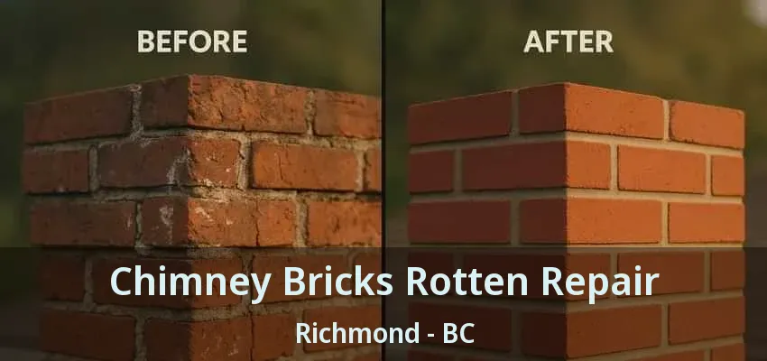 Chimney Bricks Rotten Repair Richmond - BC
