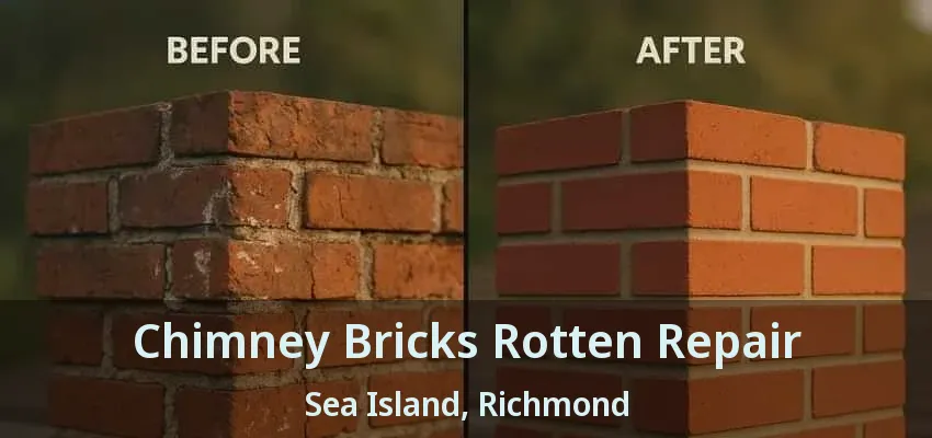 Chimney Bricks Rotten Repair Sea Island, Richmond - BC