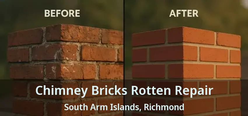 Chimney Bricks Rotten Repair South Arm Islands, Richmond - BC