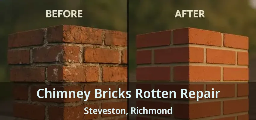 Chimney Bricks Rotten Repair Steveston, Richmond - BC
