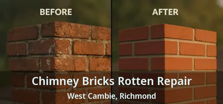 Chimney Bricks Rotten Repair West Cambie, Richmond - BC