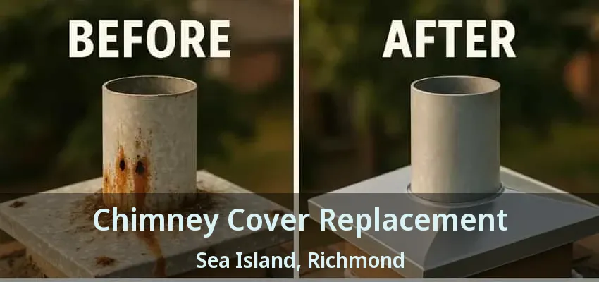Chimney Cover Replacement Sea Island, Richmond - BC