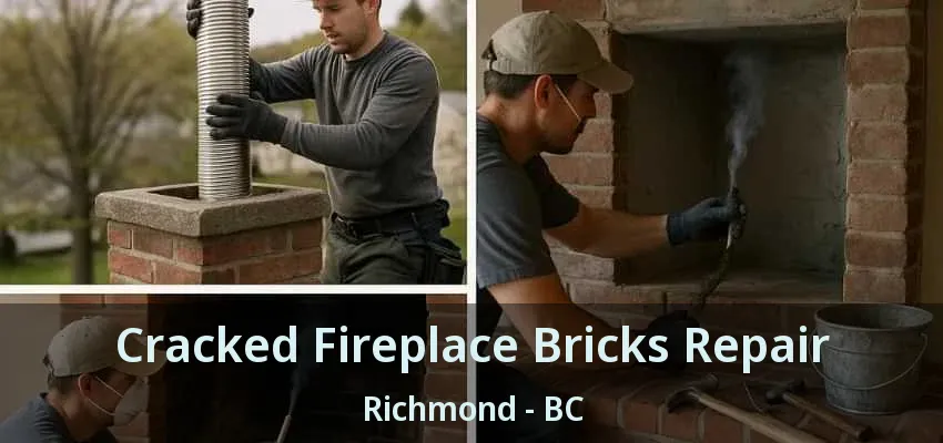 Cracked Fireplace Bricks Repair Richmond - BC