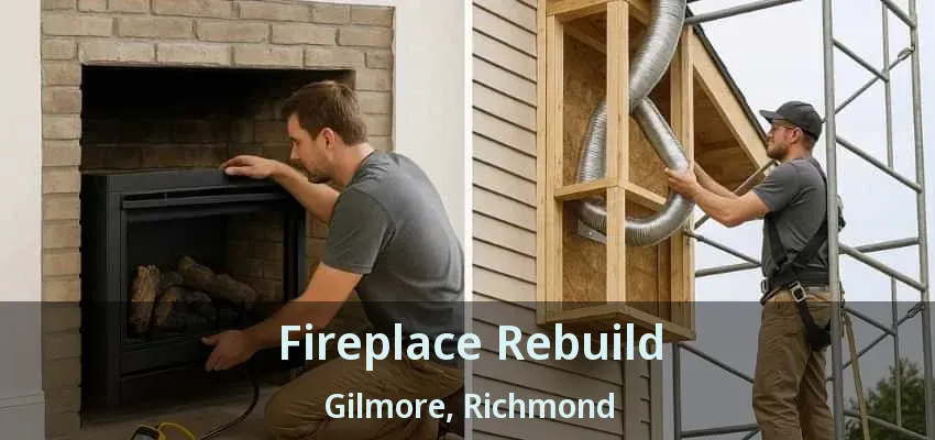 Fireplace Rebuild Gilmore, Richmond - BC