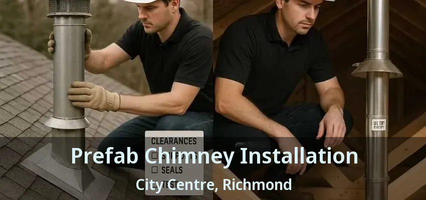 Prefab Chimney Installation City Centre, Richmond - BC