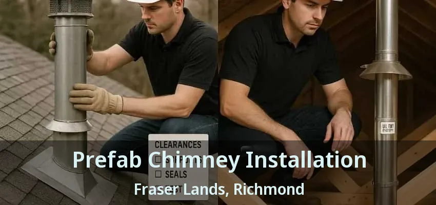 Prefab Chimney Installation Fraser Lands, Richmond - BC
