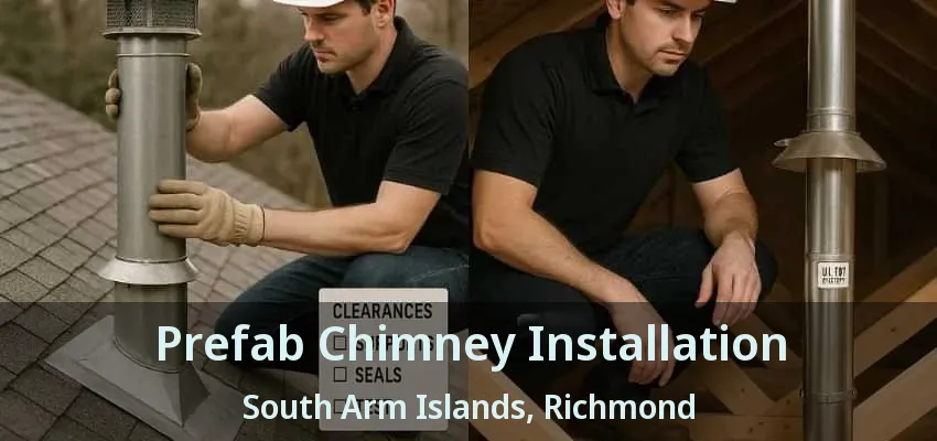 Prefab Chimney Installation South Arm Islands, Richmond - BC